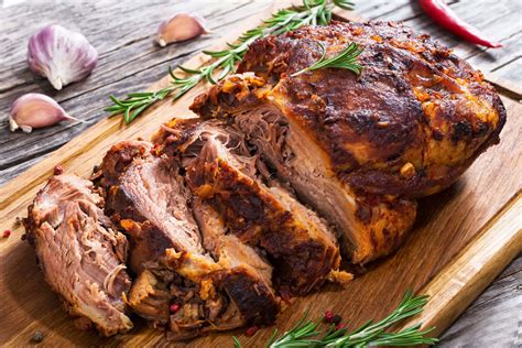 oven roasted pork shoulder  herb rub kitchen ratings