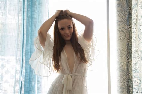 redhead in a sheer white nightgown sensuall xxx dessert picture 3