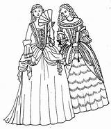 Barock Adel Kleider Pixabay Diferencias Zeichnen Baroque Openclipart Kostenloses Kobiety Rokoko Dwie Sukienki Kostüme Spenden Kostenlose sketch template