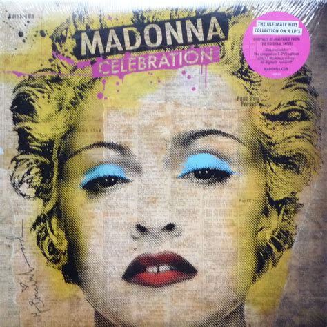 The ”celebration” 4 Lp Set Madonnatribe Decade