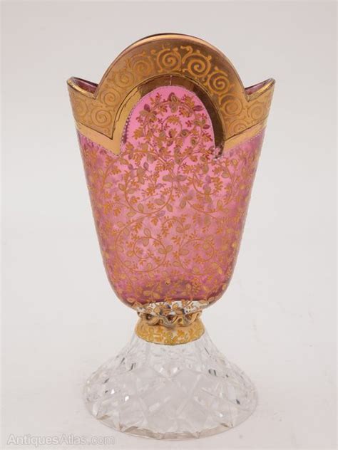 Antiques Atlas Venetian Fan Shaped Glass Vase Circa 1920