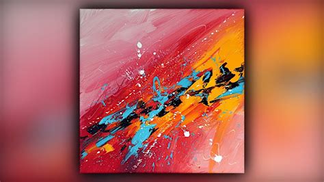 abstract acrylic painting painting art collectibles trustalchemycom