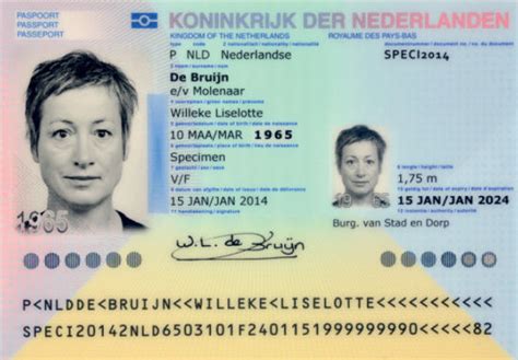paspoort voorbeeld id check idcheck