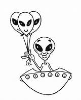 Alien Coloring Pages Print Kids sketch template