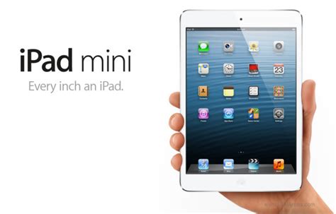 ipad mini officially announced   inches display techinfobit