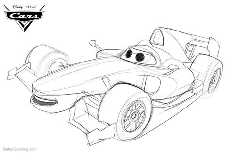 cars  pixar coloring pages skectch drawing  printable coloring pages