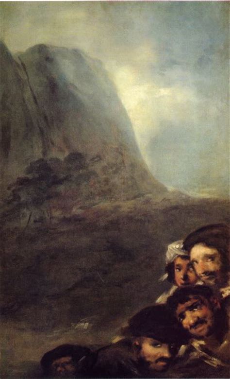 Goya’s Black Paintings Heads In A Landscape The World
