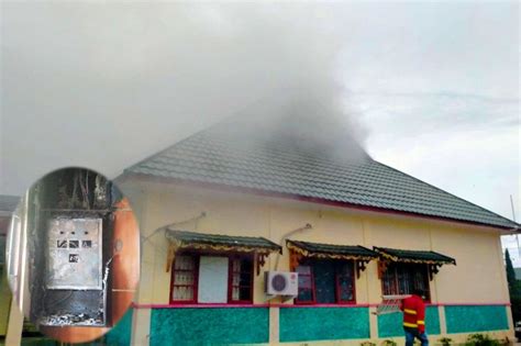kantor dppkad pulang pisau nyaris ludes terbakar antara news kalimantan tengah berita