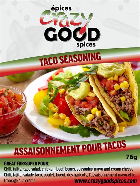 Taco Seasoning Crazy Good Spices