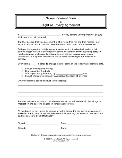 Free 8 Consent Agreement Contract Forms In Pdf Ms Word Free Download