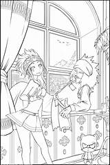 Tail Fairy Gajeel Levy Lineart Deviantart Pages Anime Comics sketch template