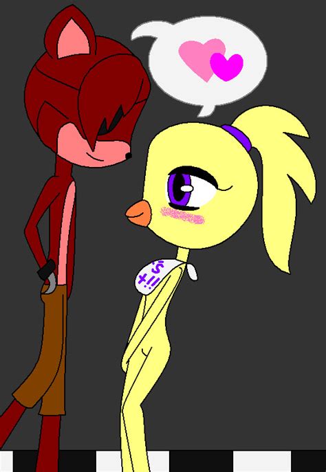 Foxy X Chica Request By Wolfyfoxyhedgy On Deviantart