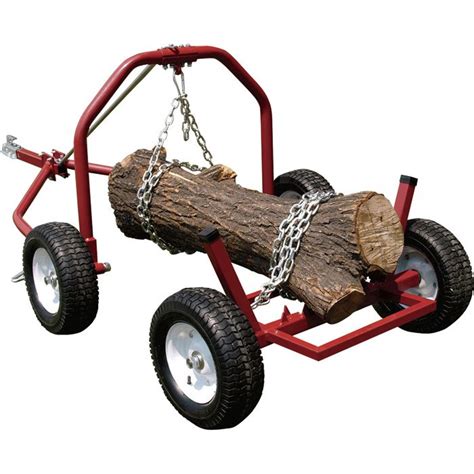 product northern industrial tools atv log skid arch  holder atv wood mill wood projects