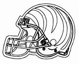 Coloring Bengals Pages Cincinnati Helmet Football Nfl Logo Helmets Printable Getcolorings Color Drawing Popular Coloringhome sketch template