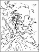Witchcraft Witches Colorear Cleverpedia Harrison Ausmalen Páginas Divyajanani Hadas sketch template