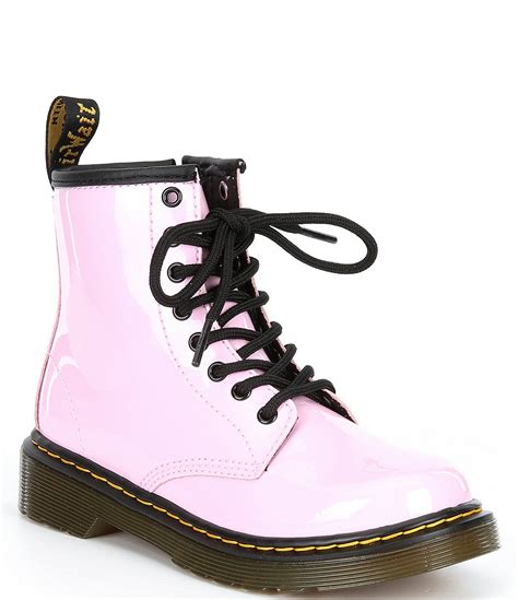 dr martens girls  patent leather boots youth dillards