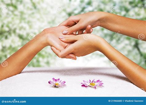 hands massage   spa salon stock photo image  vitality healer