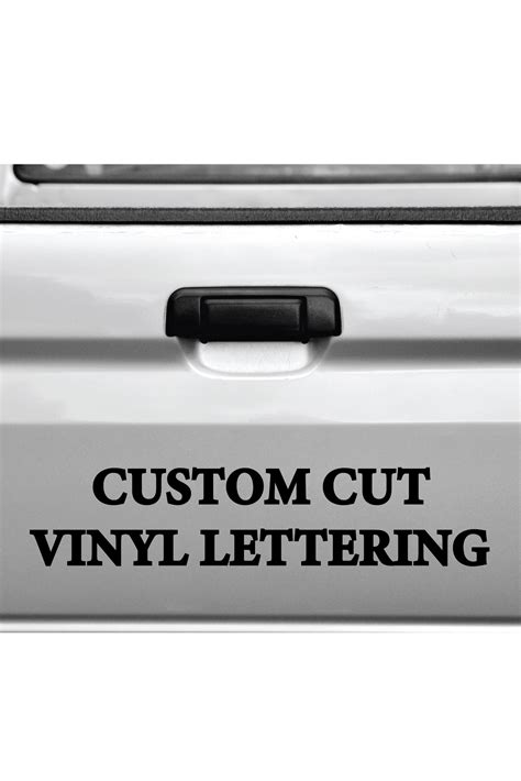 design  order custom vinyl decals  lettering