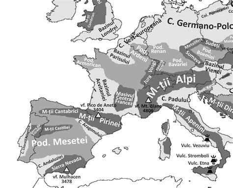 harta europa muta