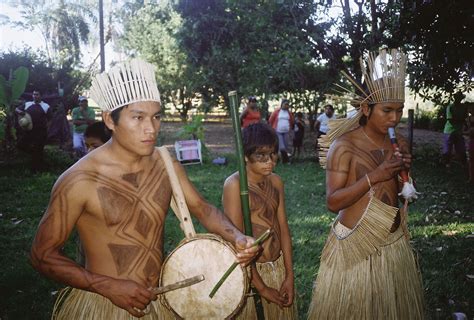 guarani kangwaa cantando  nhanderu indios tupi guarani sitio del club guarani de