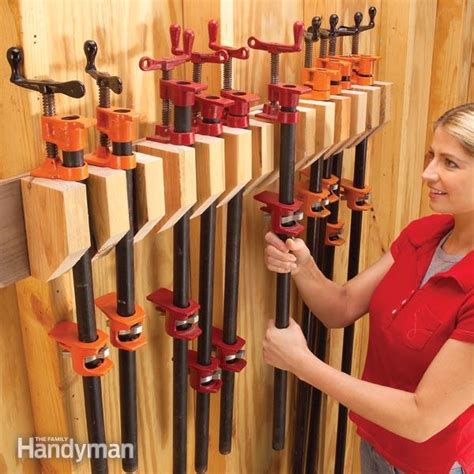 storage   store clamps  family handyman