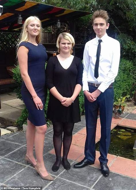 teenager proud of 6ft 2 height and wears stilettos to make her taller
