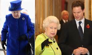 queen backs brexit   majesty revealed eurosceptic views  nick clegg daily mail
