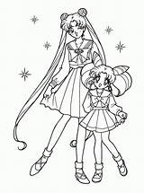 Moon Sailor Coloring Pages Printable Kids sketch template