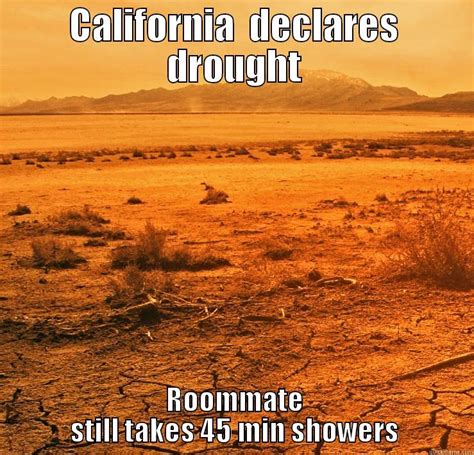 drought meme shower