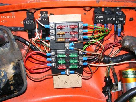 modern fuse block replacement page  mgb gt forum mg experience forums  mg experience
