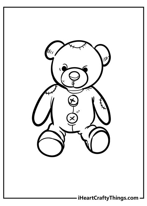 printable smokey  bear coloring pages