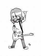Grohl Painter sketch template