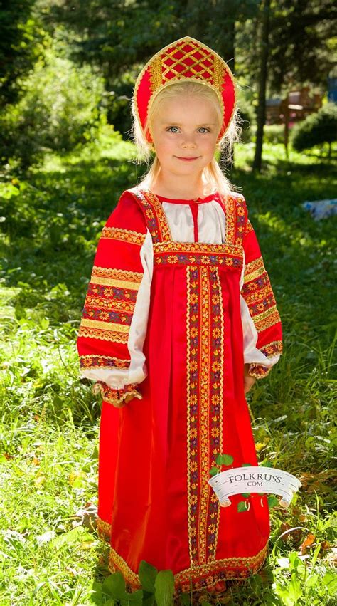 Charming Russian Traditional Slavic Silk Dress Vasilisa Silk Russian