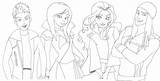Descendants Mal Coloring Pages Getdrawings sketch template