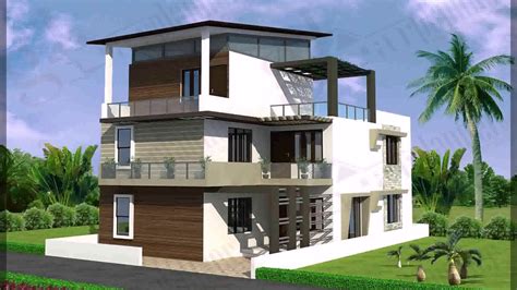 modern house designs  floor plans  india youtube