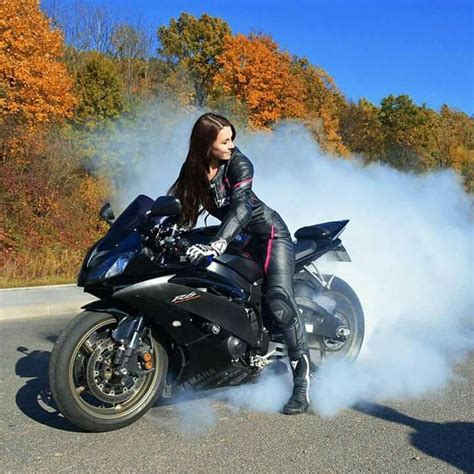 something s burning babe biker girl motorbike girl motorcycle girl
