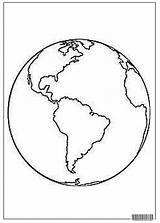 Terra Atividades Tierra Planeta Desenho Colorear Continente Planetas Sosprofessor Sos sketch template