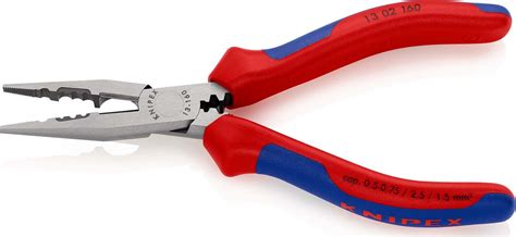 knipex knipex    electricians pliers  multi component grips black atramentized