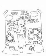 Sunshine Coloring Pages Getcolorings Color Printable Getdrawings Digi Stamps Dearie Dolls sketch template
