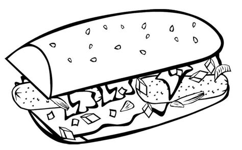 unhealthy food coloring pages printable coloring pages