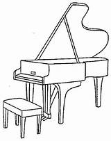 Musique Pianos Tronc Arbre Cuerda Colorier Provenance Mescoloriages Snut sketch template