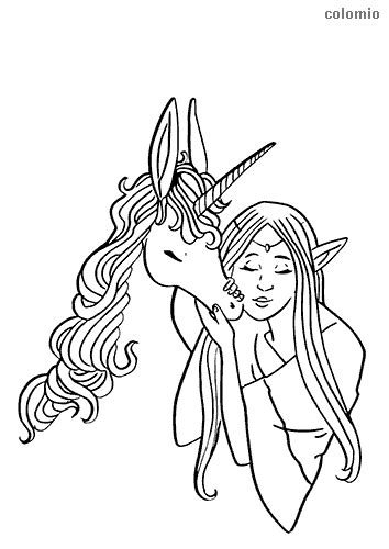 elves coloring pages  printable elve coloring sheets