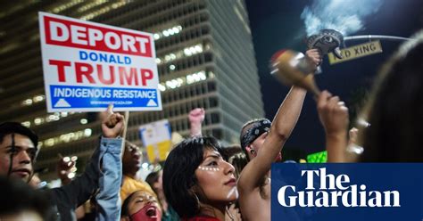 anti trump protests continue across the us in pictures world news