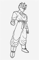 Dragon Ball Trunks Coloring Pages Future Gohan Color Seekpng sketch template
