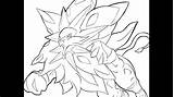 Solgaleo Lunala Dessiner Danieguto sketch template