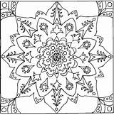Coloring Pages Mandala Adults Geometric Designs Printable Hard Print Typical Color Library Clipart Pattern sketch template