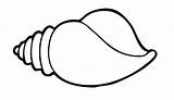 Muschel Malvorlage Ausmalbild Kostenlose Muscheln Ausmalen Fisch Zeichnen Basteln Schule Leere Seashells Motiv sketch template