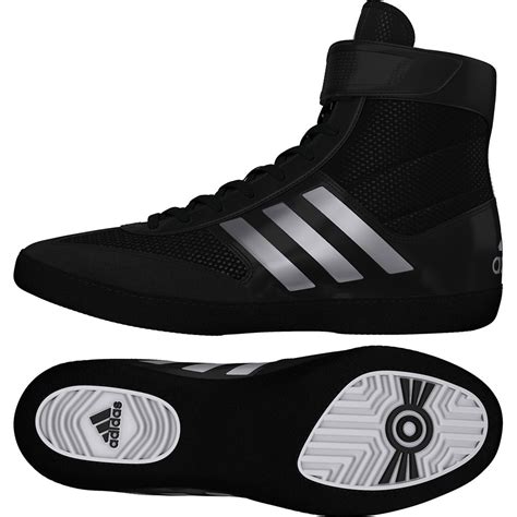 adidas wrestling shoes combat speed  blacksilver rebelz