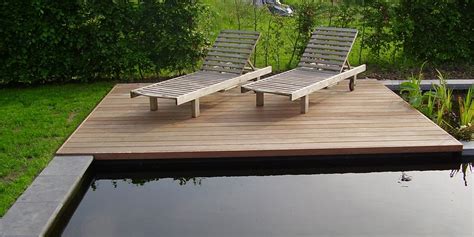terras ipe terras houten terras zwemvijvers
