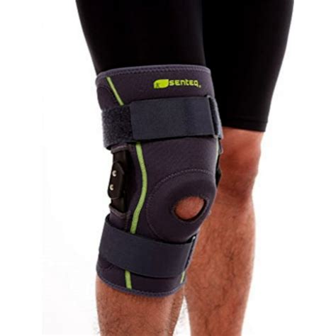 senteq hinged knee brace  adjustable straps  added metal side support medical grade